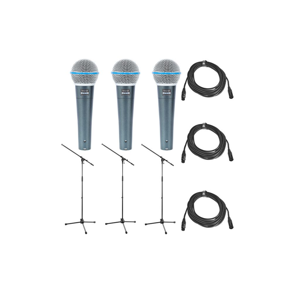 Shure Beta 58 Triple Bundle – Thomann Ireland