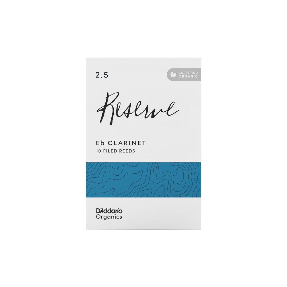 DAddario Woodwinds Organic Reserve Eb CLAR 2.5 – Thomann Ireland