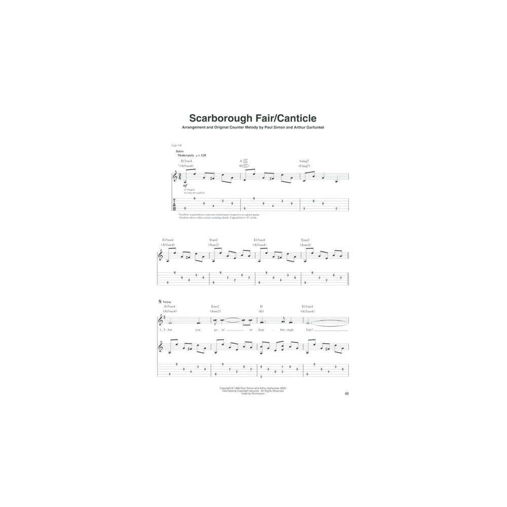 Hal Leonard Guitar Play Simon & Garfunkel – Thomann Ireland