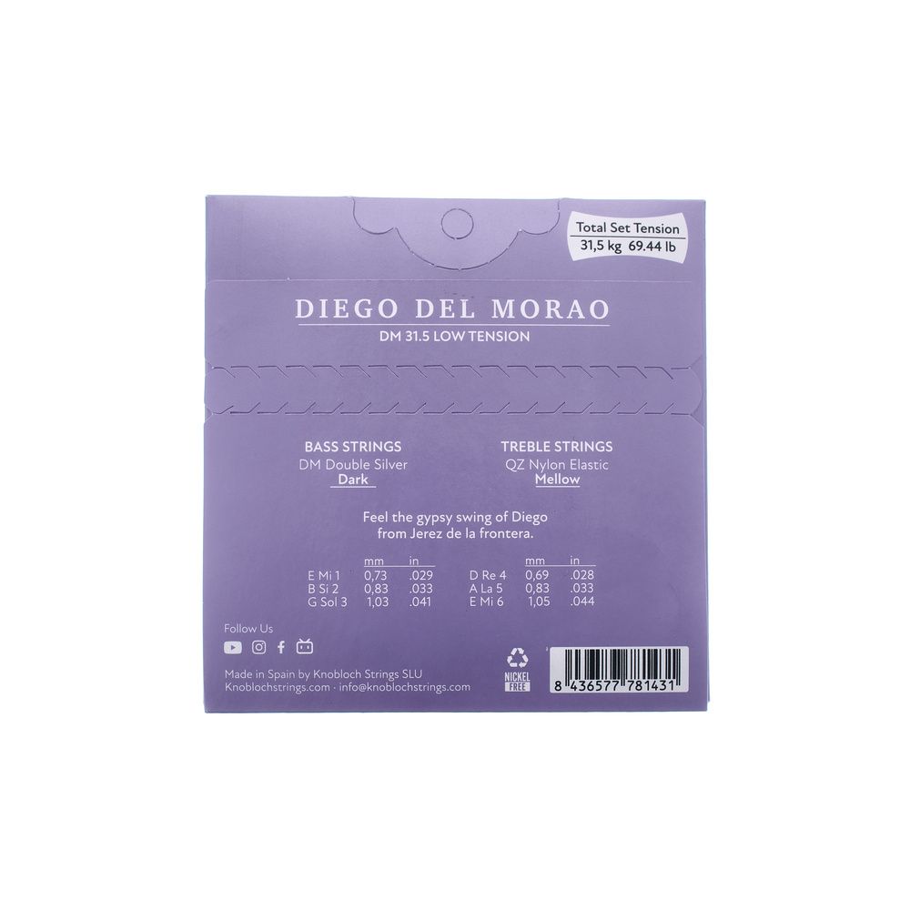 Knobloch Strings Full Set Diego Del Morao 31.5 – Thomann Ireland