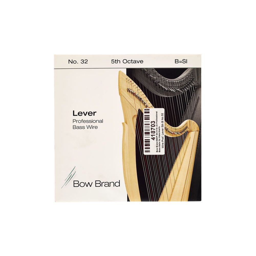 Bow Brand BWP 5th B Harp Bass Wire No.32 – Thomann Ireland