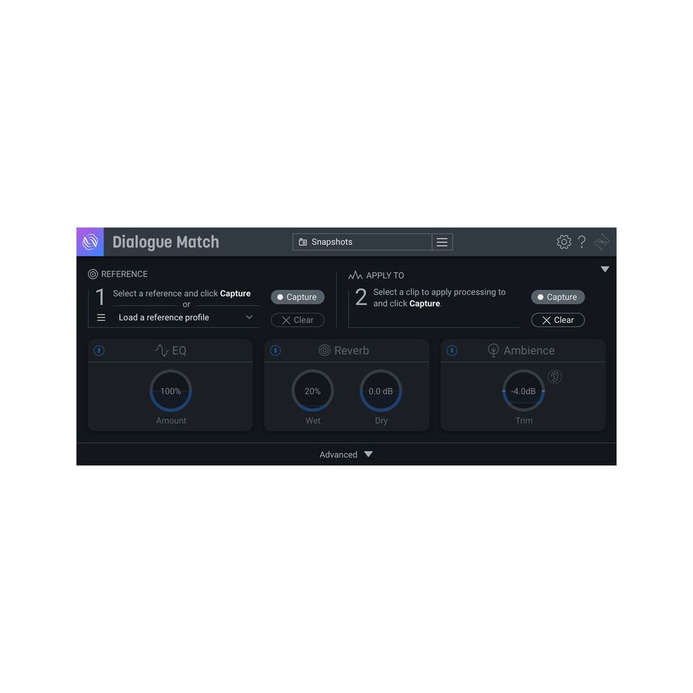 iZotope Dialogue Match – Thomann Ireland