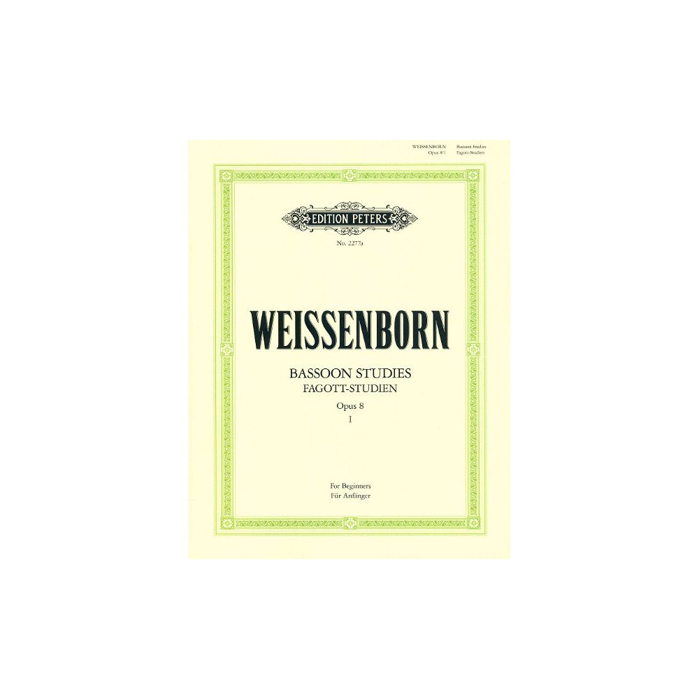 Edition Peters Weissenborn Fagott