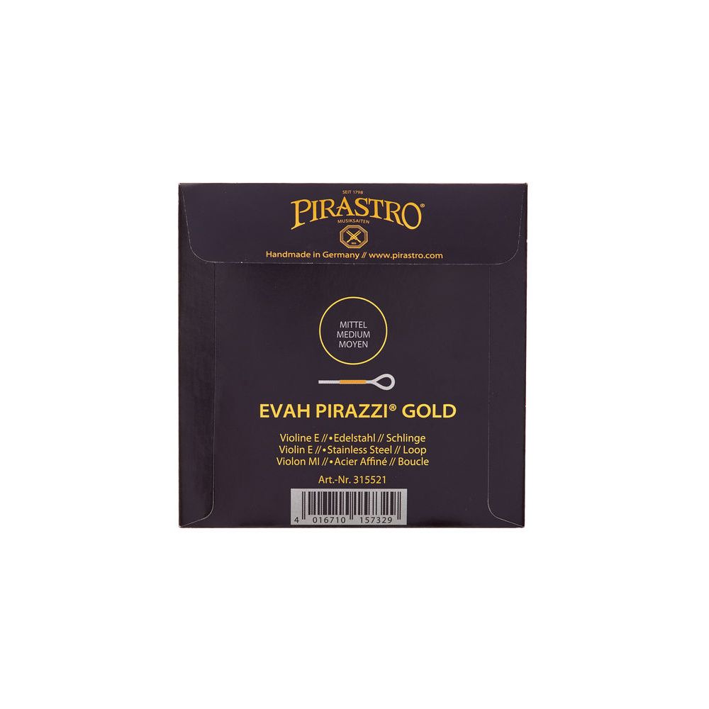 Pirastro Evah Pirazzi Gold E Violin LP – Thomann Ireland