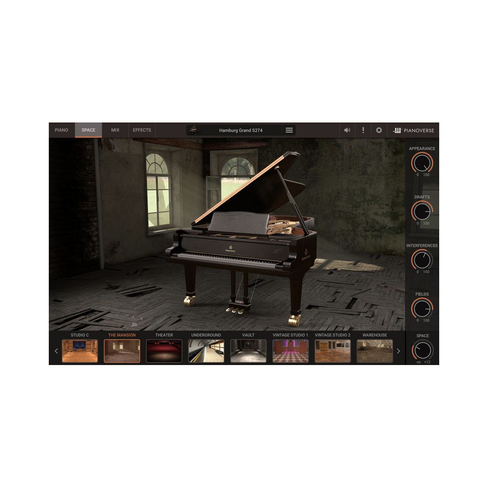 IK Multimedia Pianoverse Hamburg Grand S274 – Thomann Ireland