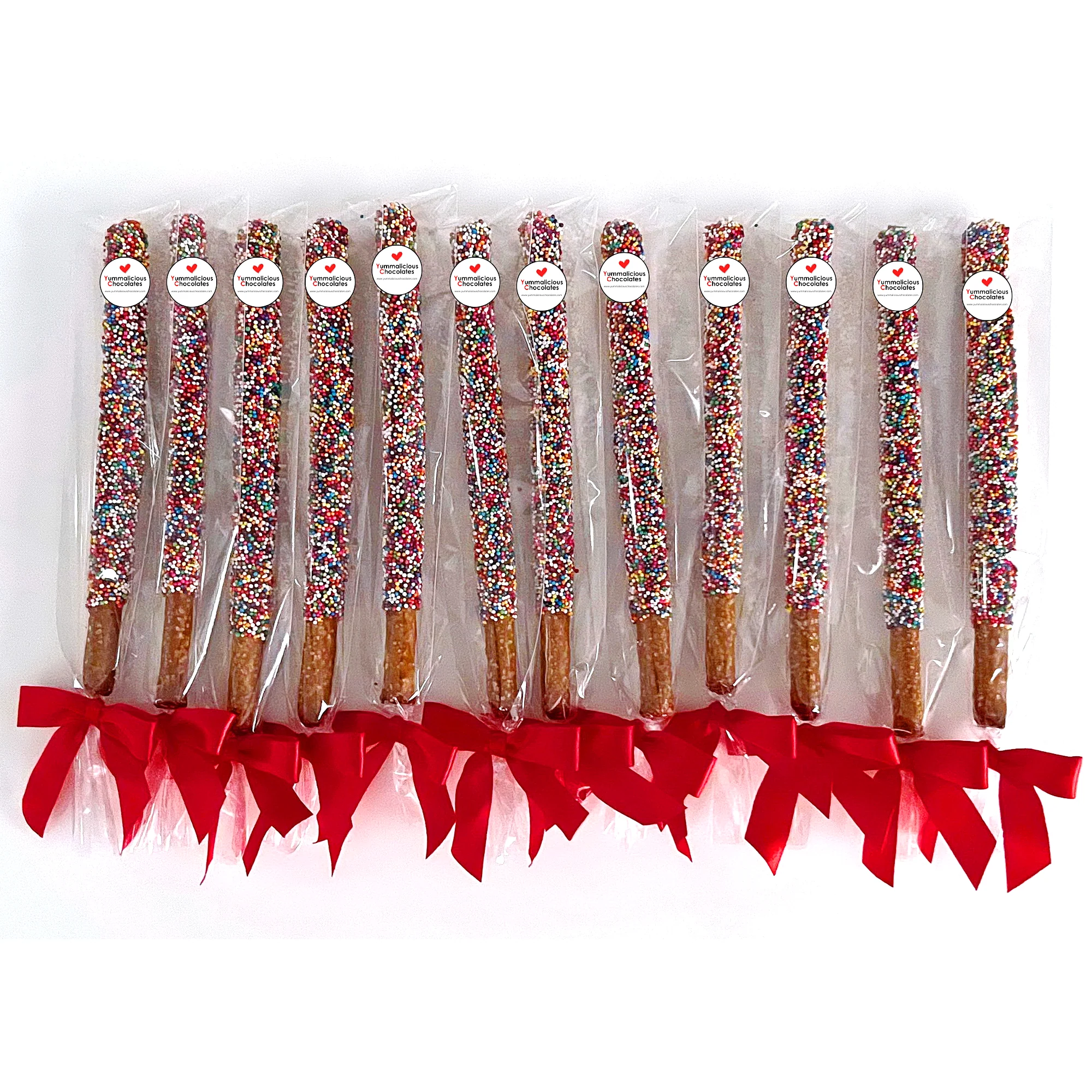 Chocolate Covered Pretzel Rods