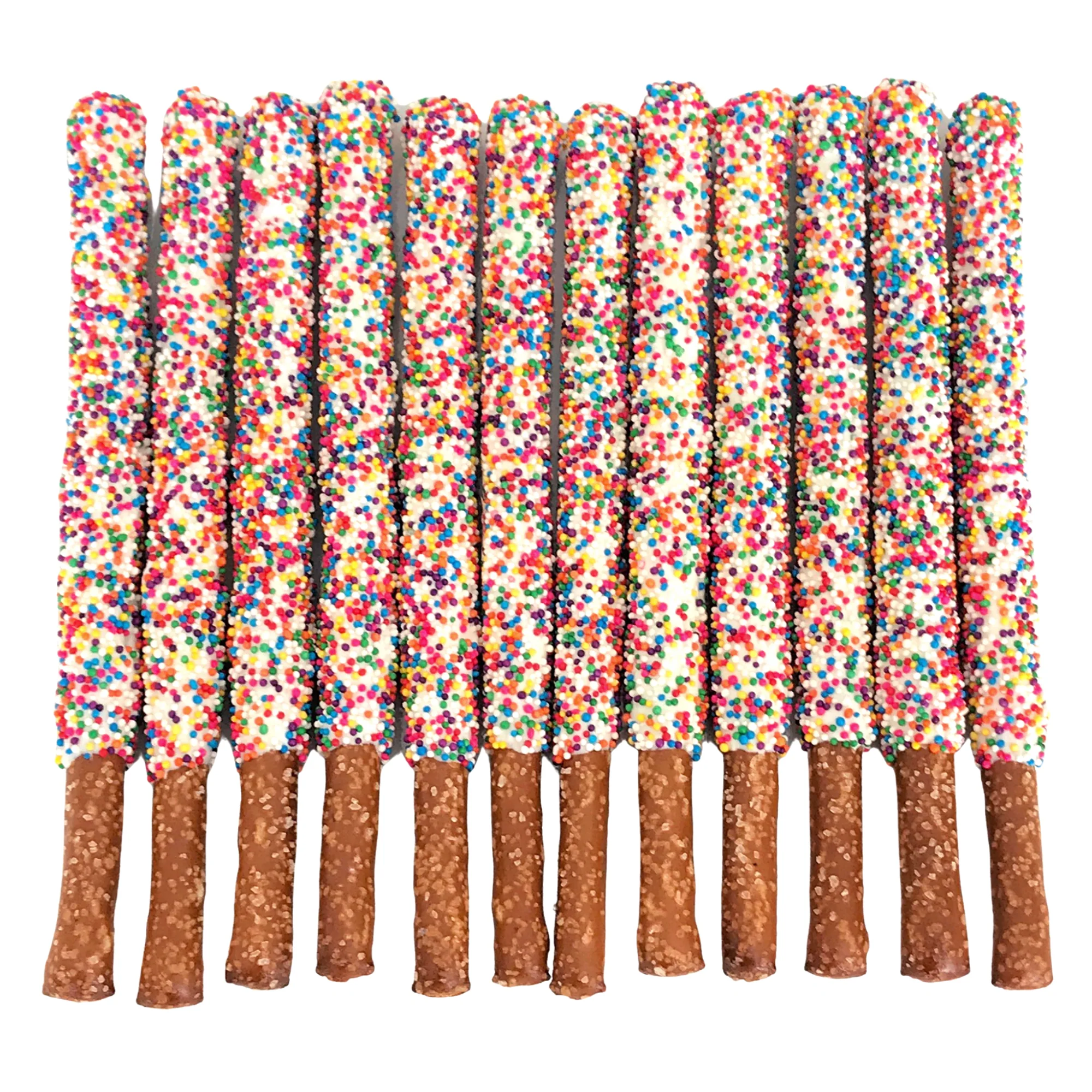 White Chocolate Covered Pretzel Rods