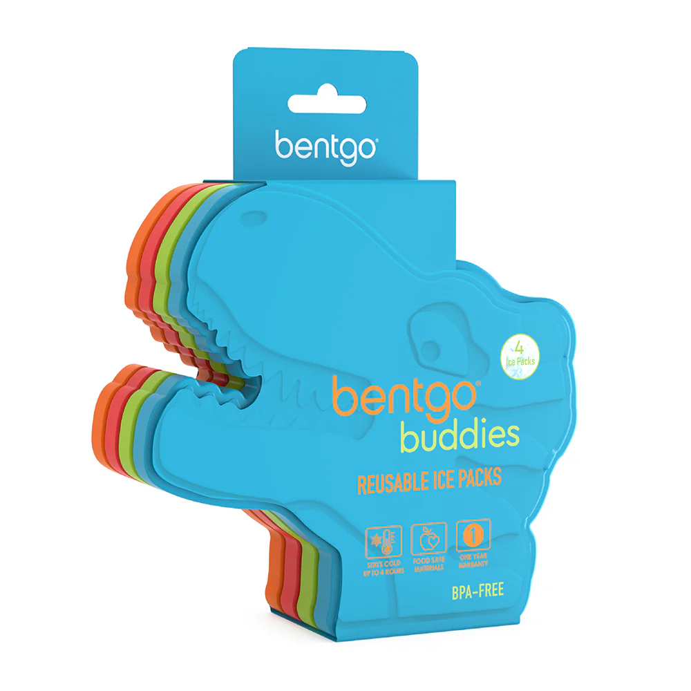 Bentgo Buddies Reusable Ice Packs (4-Pack)