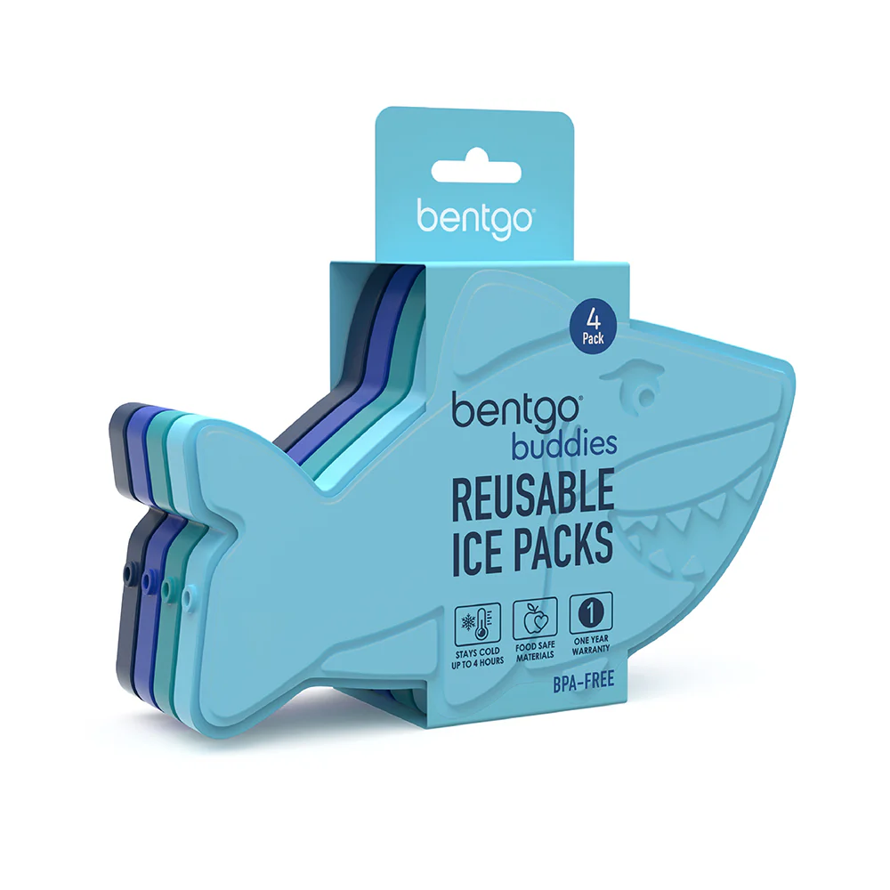 Bentgo Buddies Reusable Ice Packs (4-Pack)