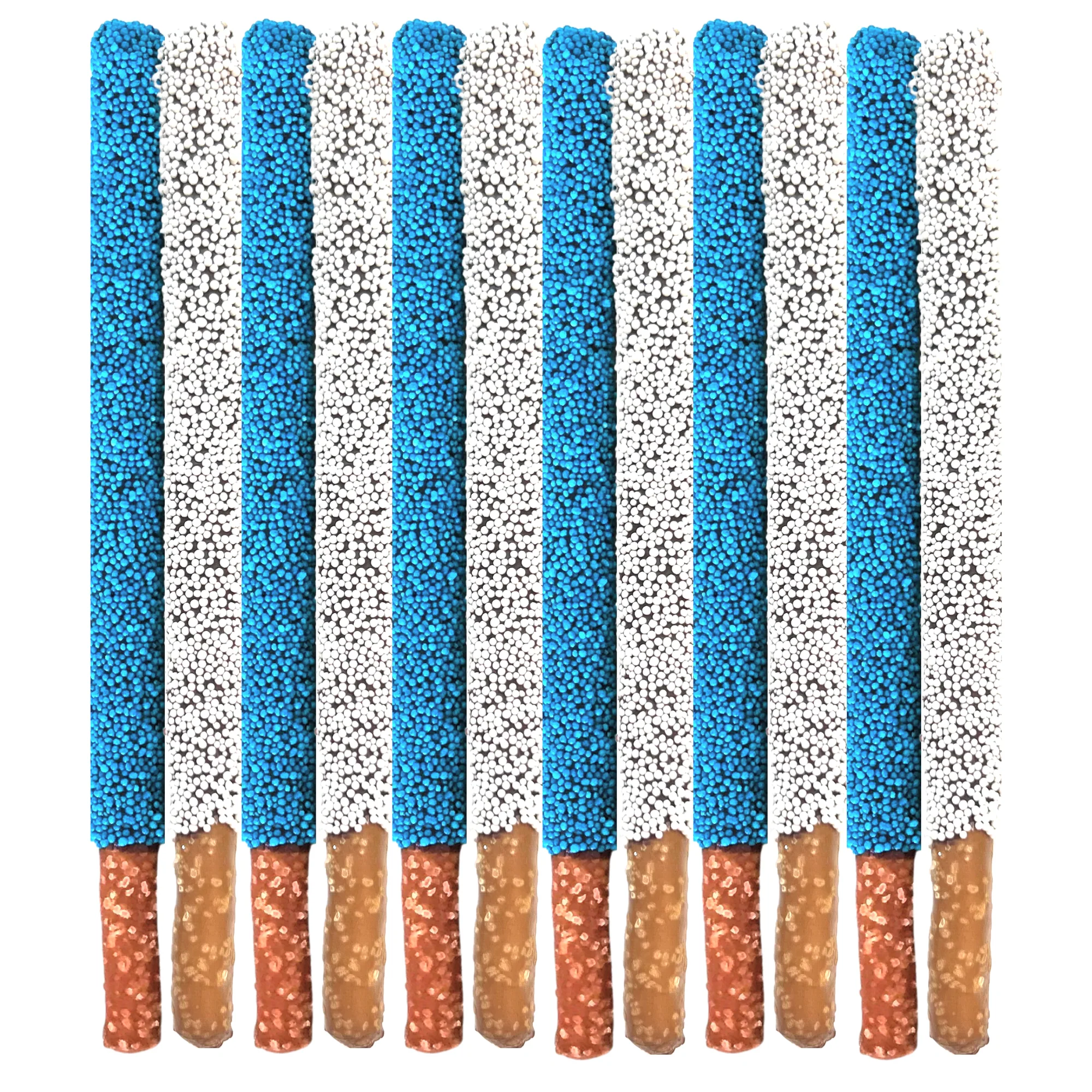 Baby Shower Chocolate Pretzel Rods - Boy