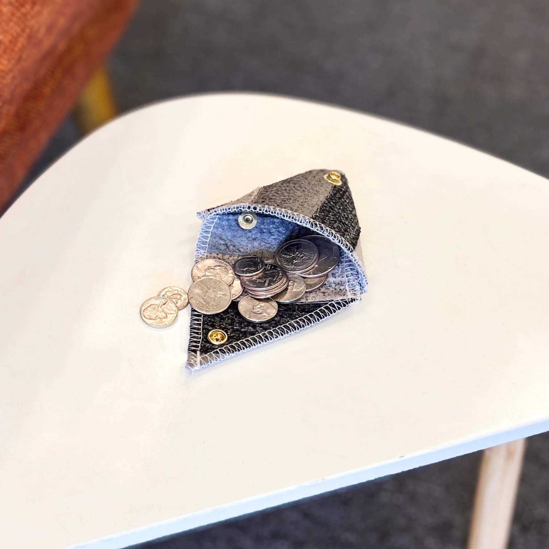 Scrap Felt Coin Purse