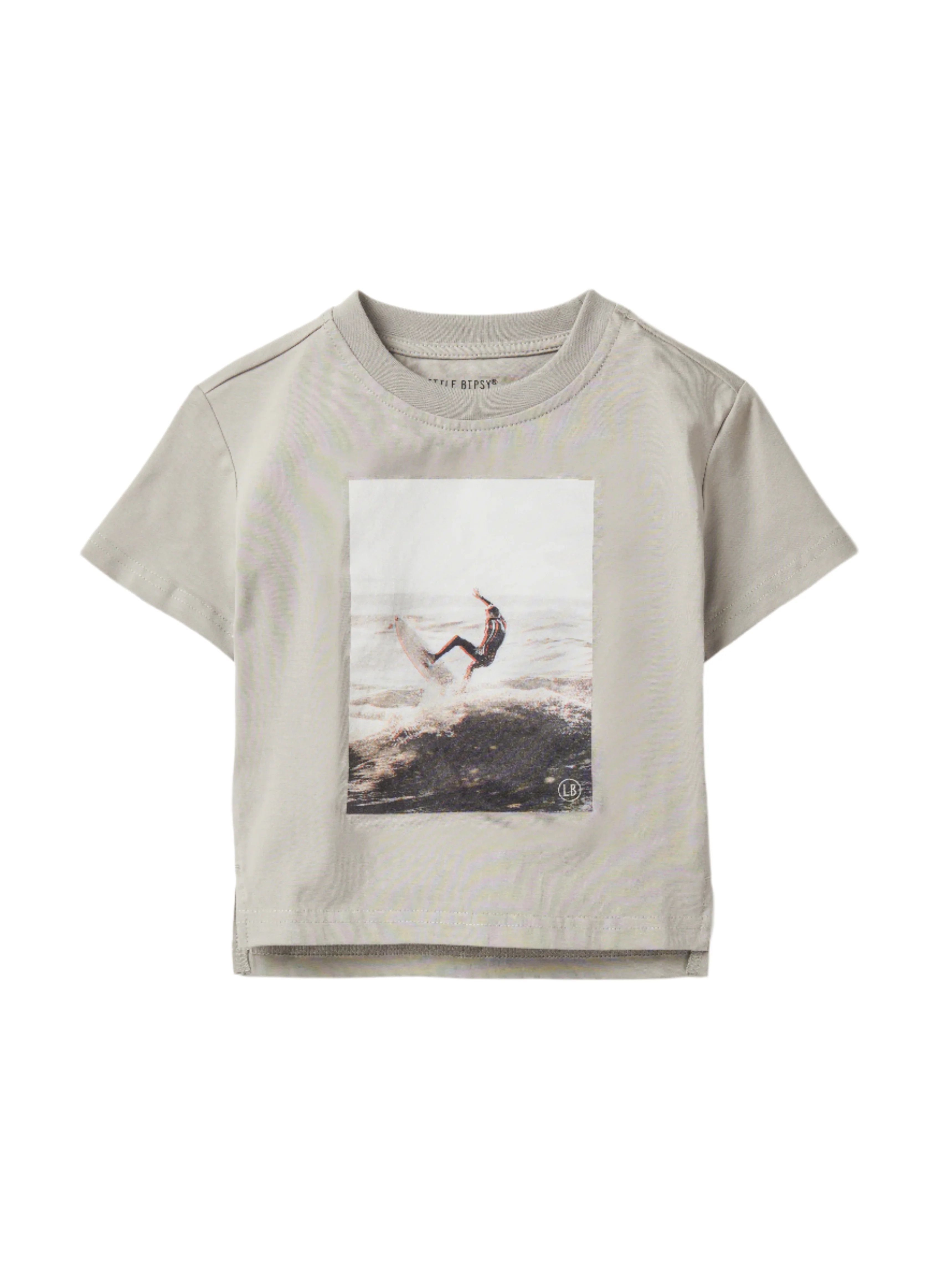 Catching Waves Tee - Charcoal