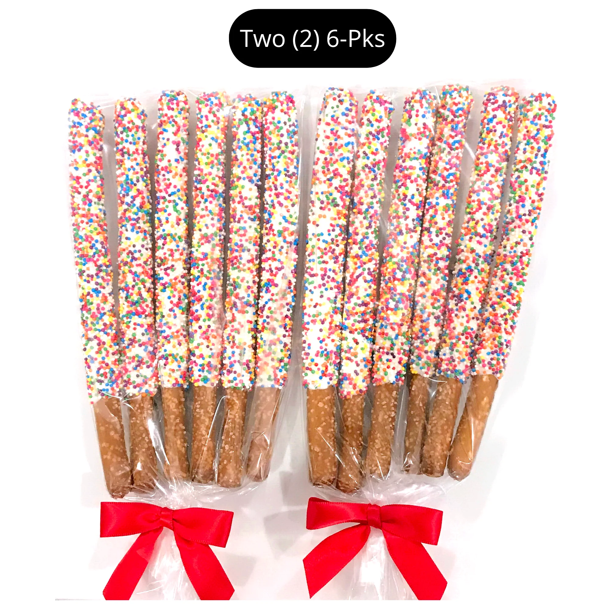 White Chocolate Covered Pretzel Rods