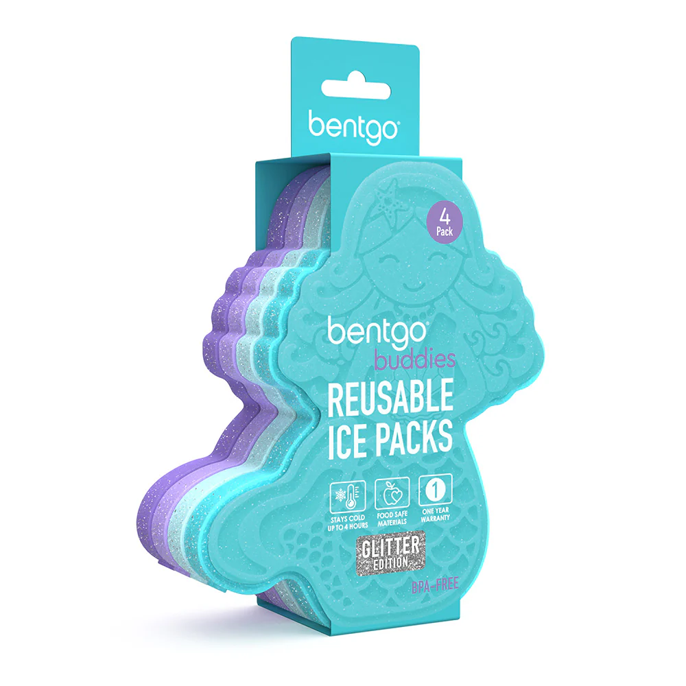 Bentgo Buddies Reusable Ice Packs (4-Pack)