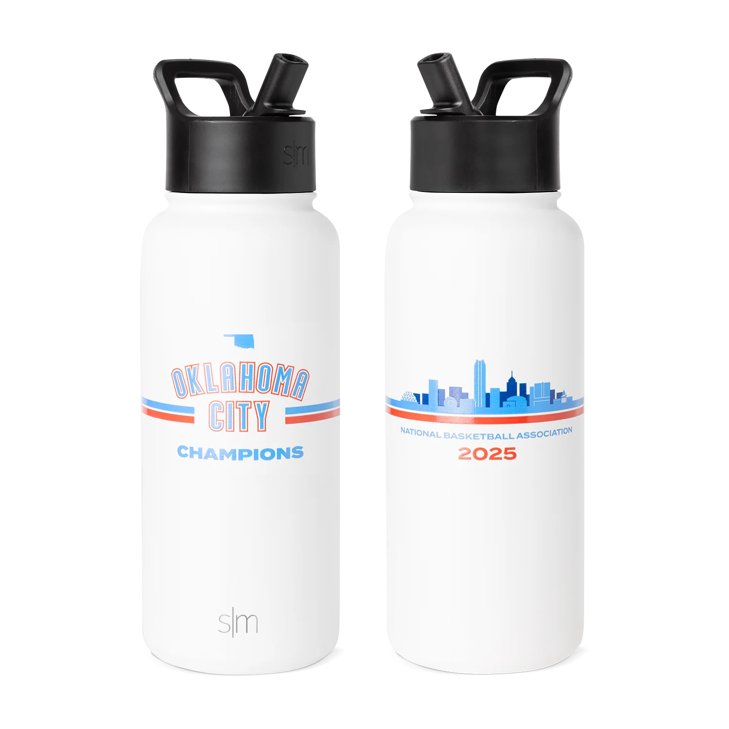 NBA Summit Water Bottle with Straw Lid