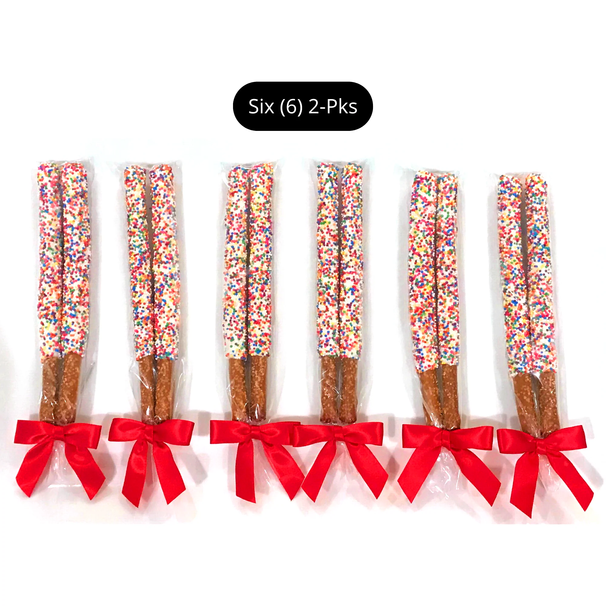 White Chocolate Covered Pretzel Rods