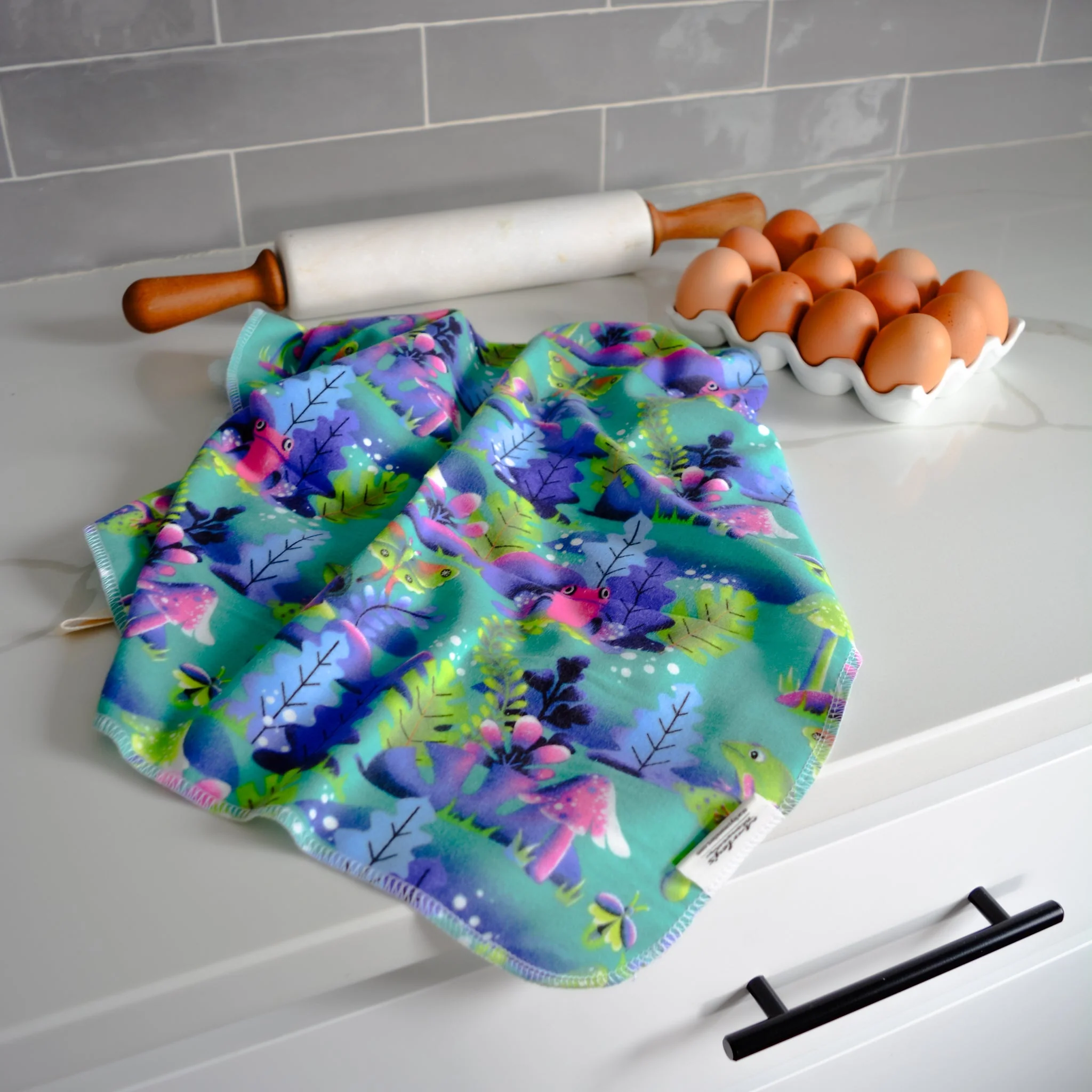 Kitchen Tea Towel: Fresh Prints