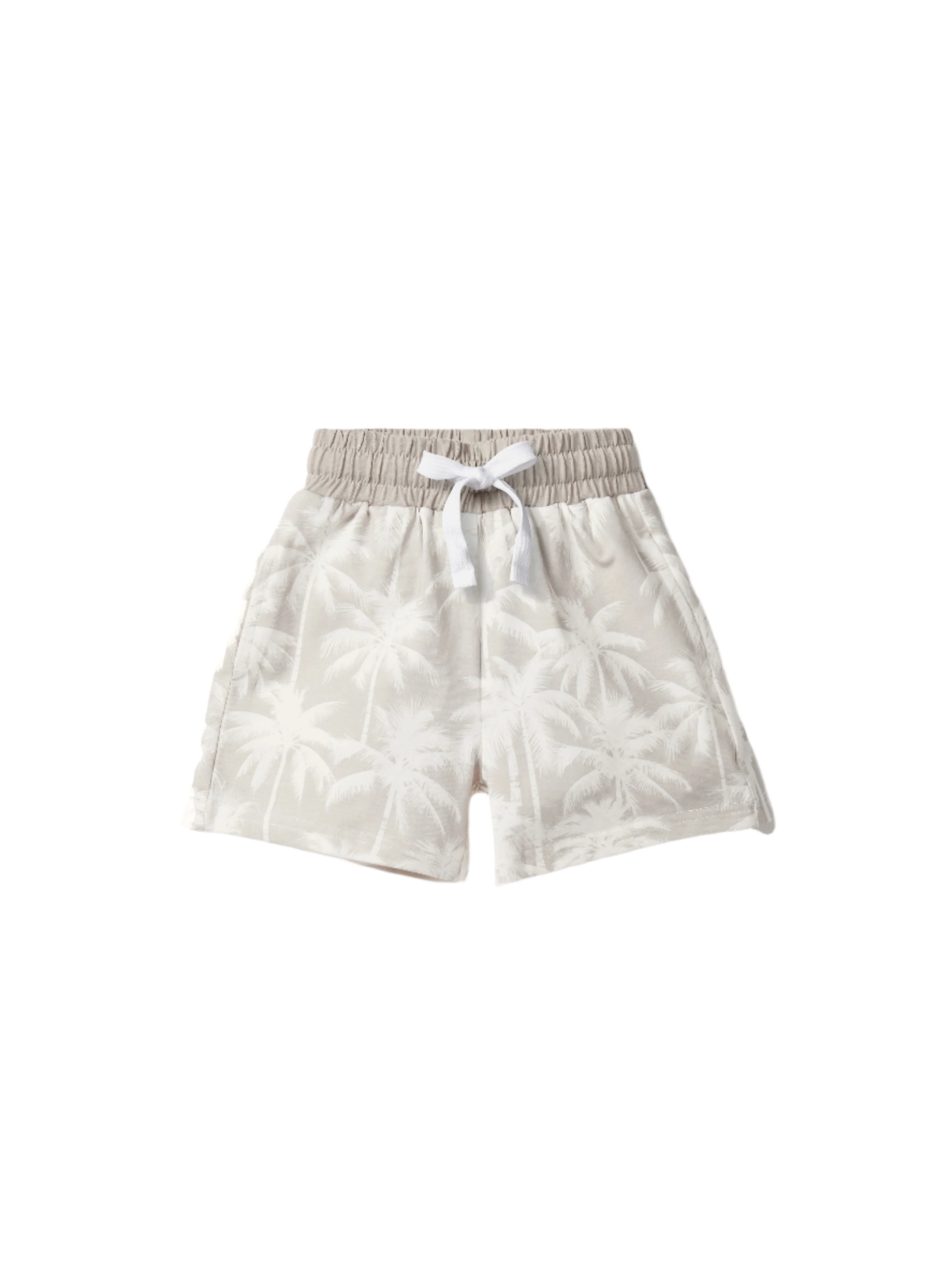 Palm Print Short - Frost