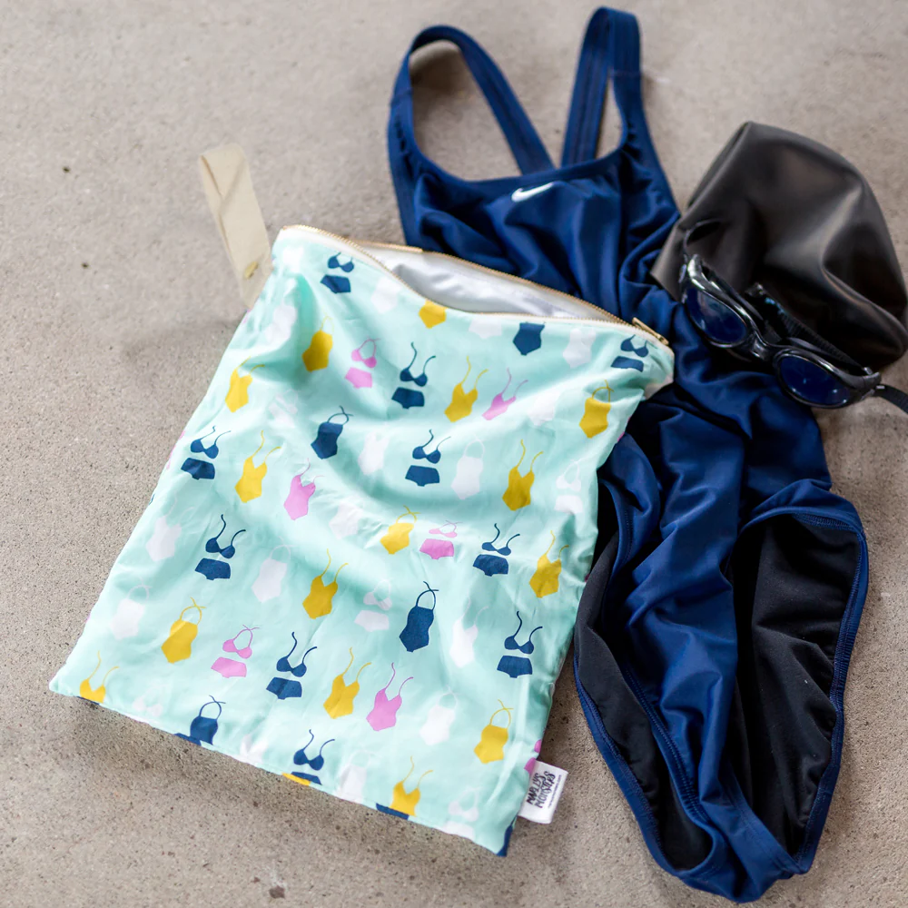 Wet Bag + Cosmetic Bag Bundle: Surprise Prints
