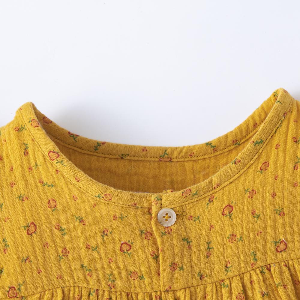 Baby girl small floral floral sleeve conjoined body Infant conjoined clothing Cheap Baby Clothes Wholesale