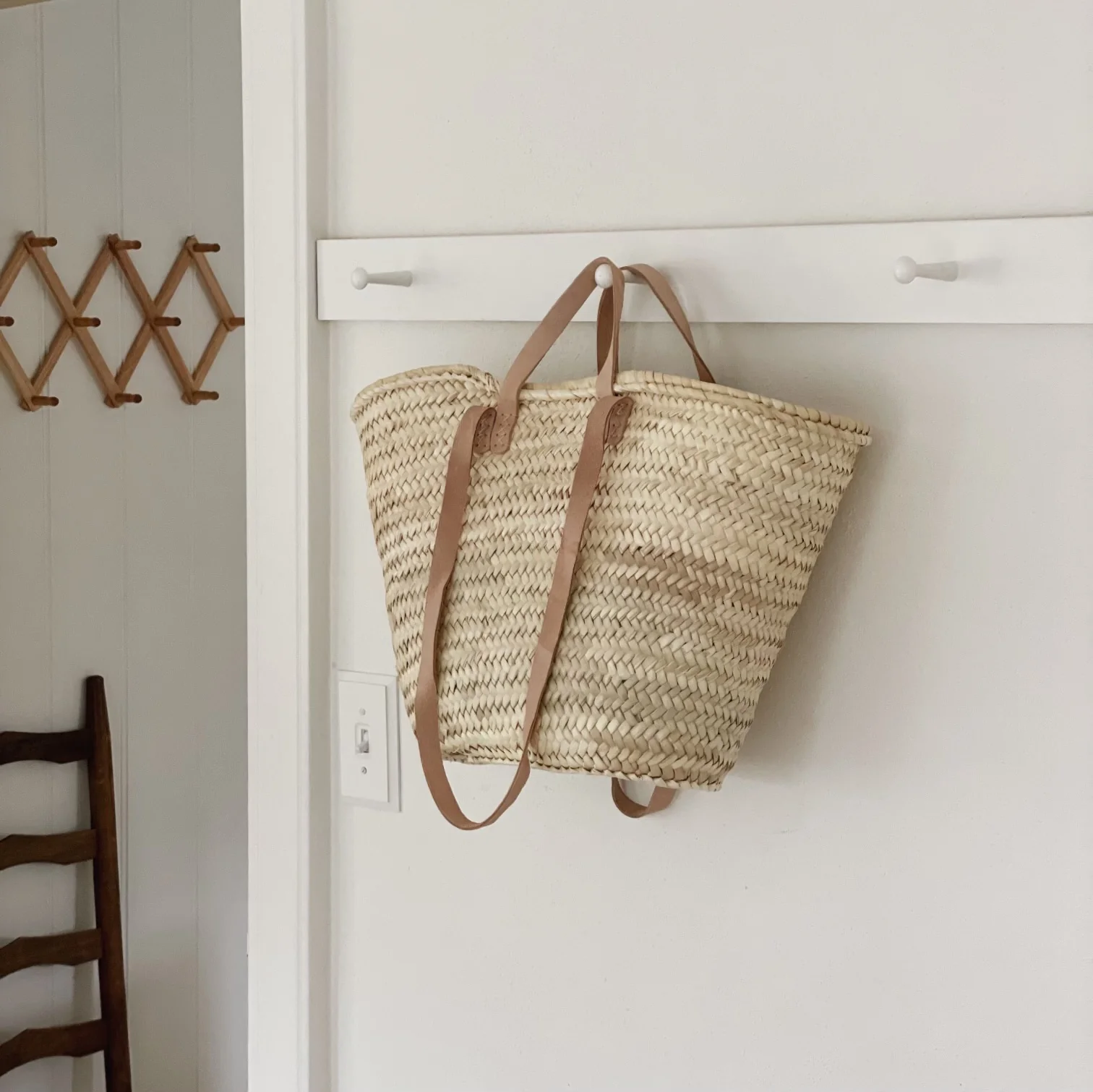 French Market Bag with Four Handles