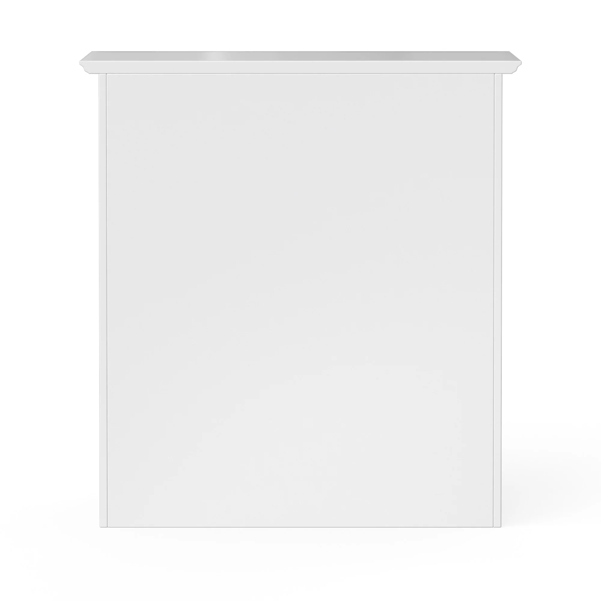 Teamson Home Connor Removable Two-Door Wall Cabinet, White