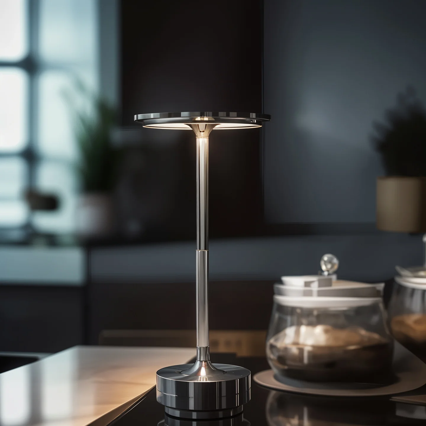Cordless Modern Aura Table Lamp