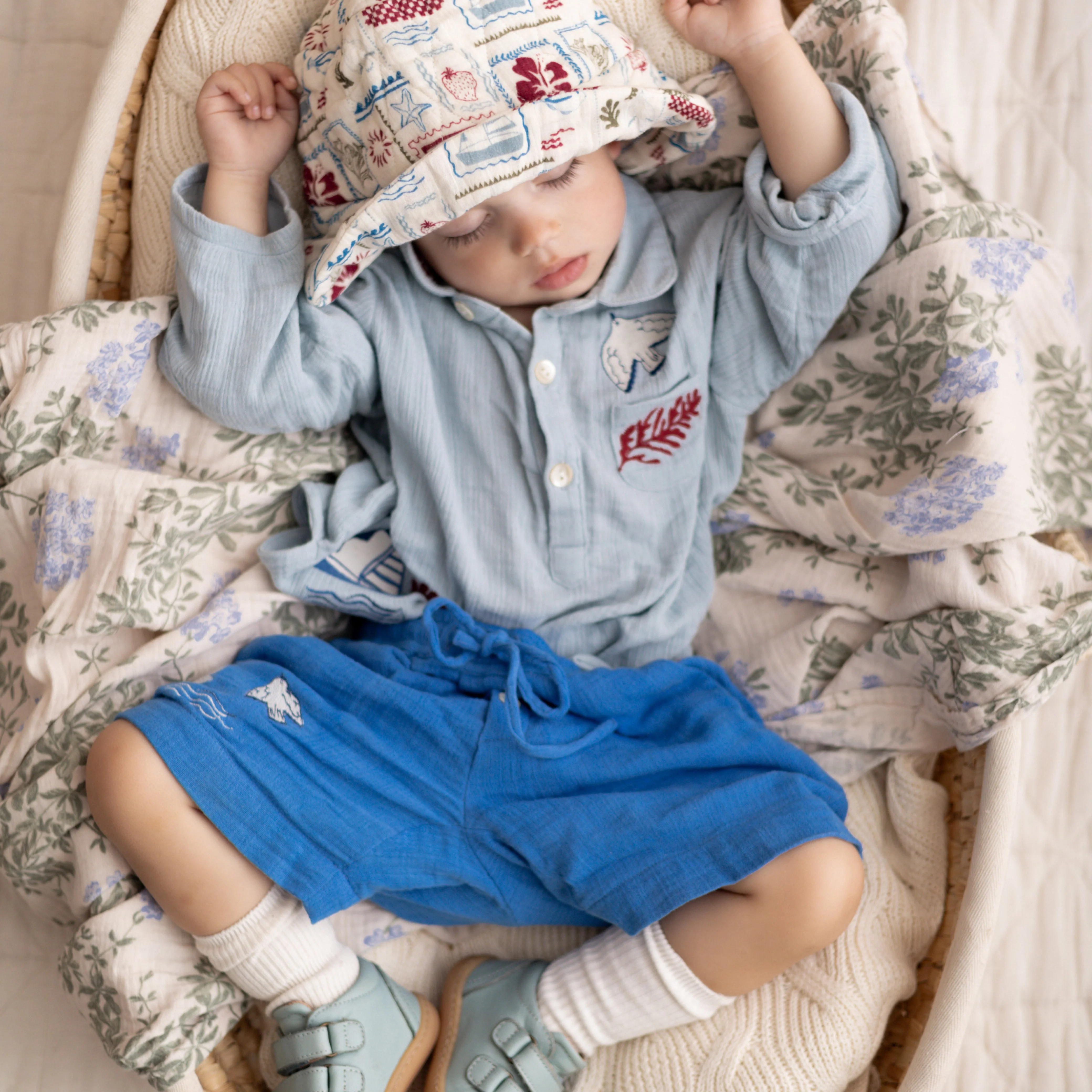 Leon shorts - Cobalt Blue