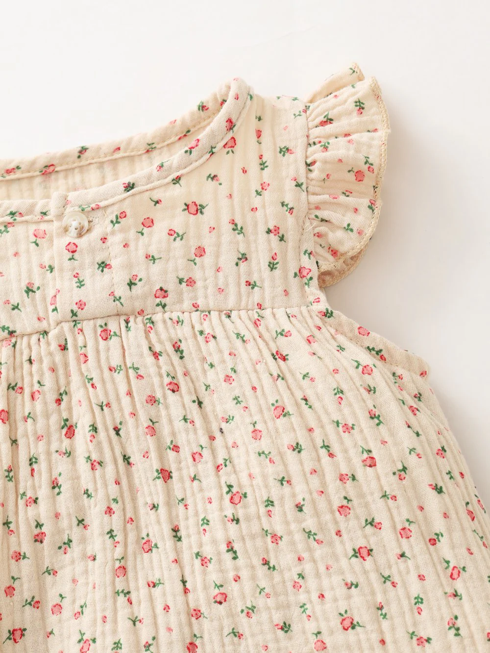 Baby girl small floral floral sleeve conjoined body Infant conjoined clothing Cheap Baby Clothes Wholesale