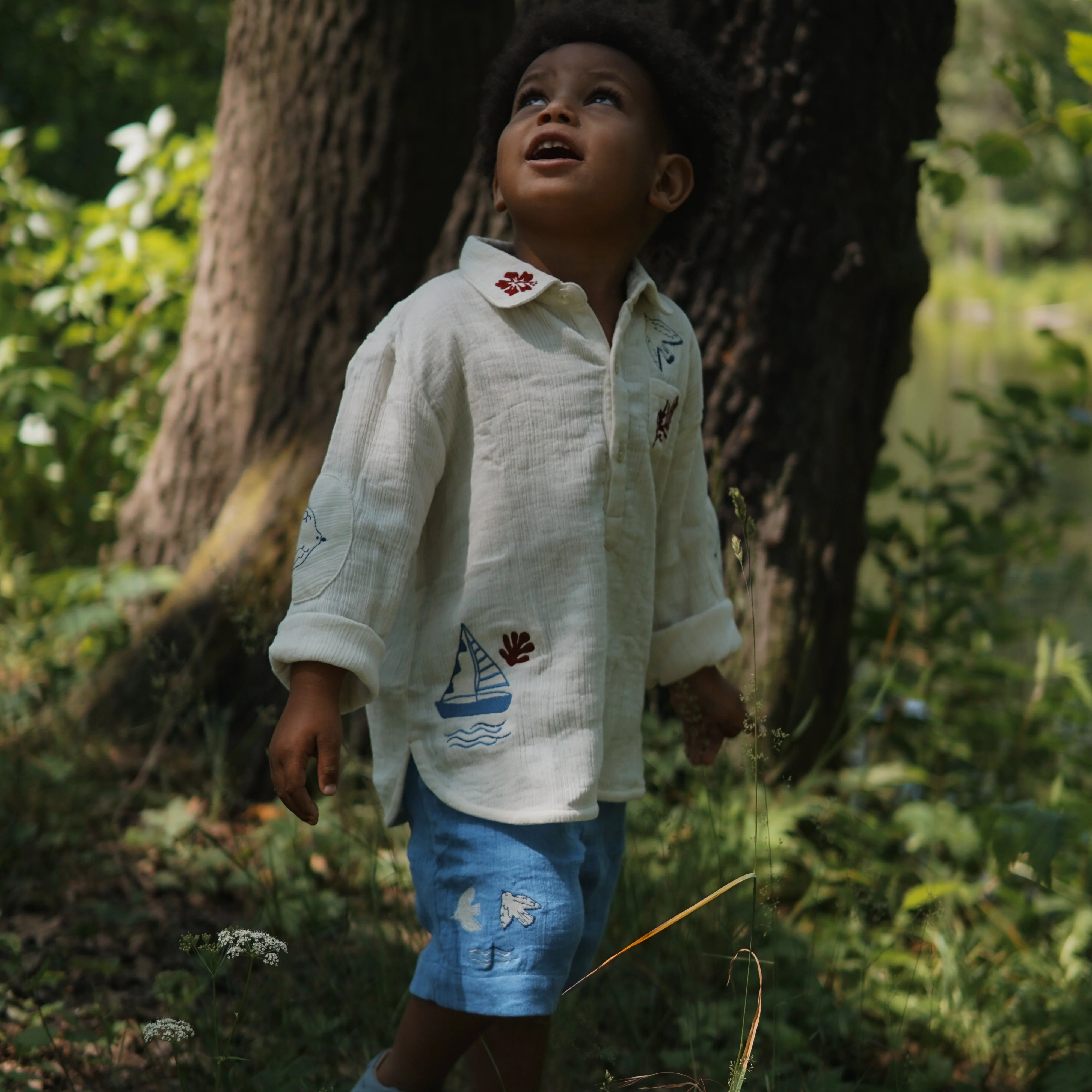 Leon shorts - Cobalt Blue