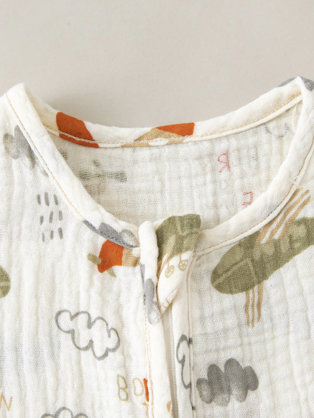 Cartoon printed baby cotton sleeping bags double zipper head Hidden Zipper Four Seasons Wearable Baby Wholesale Clothes