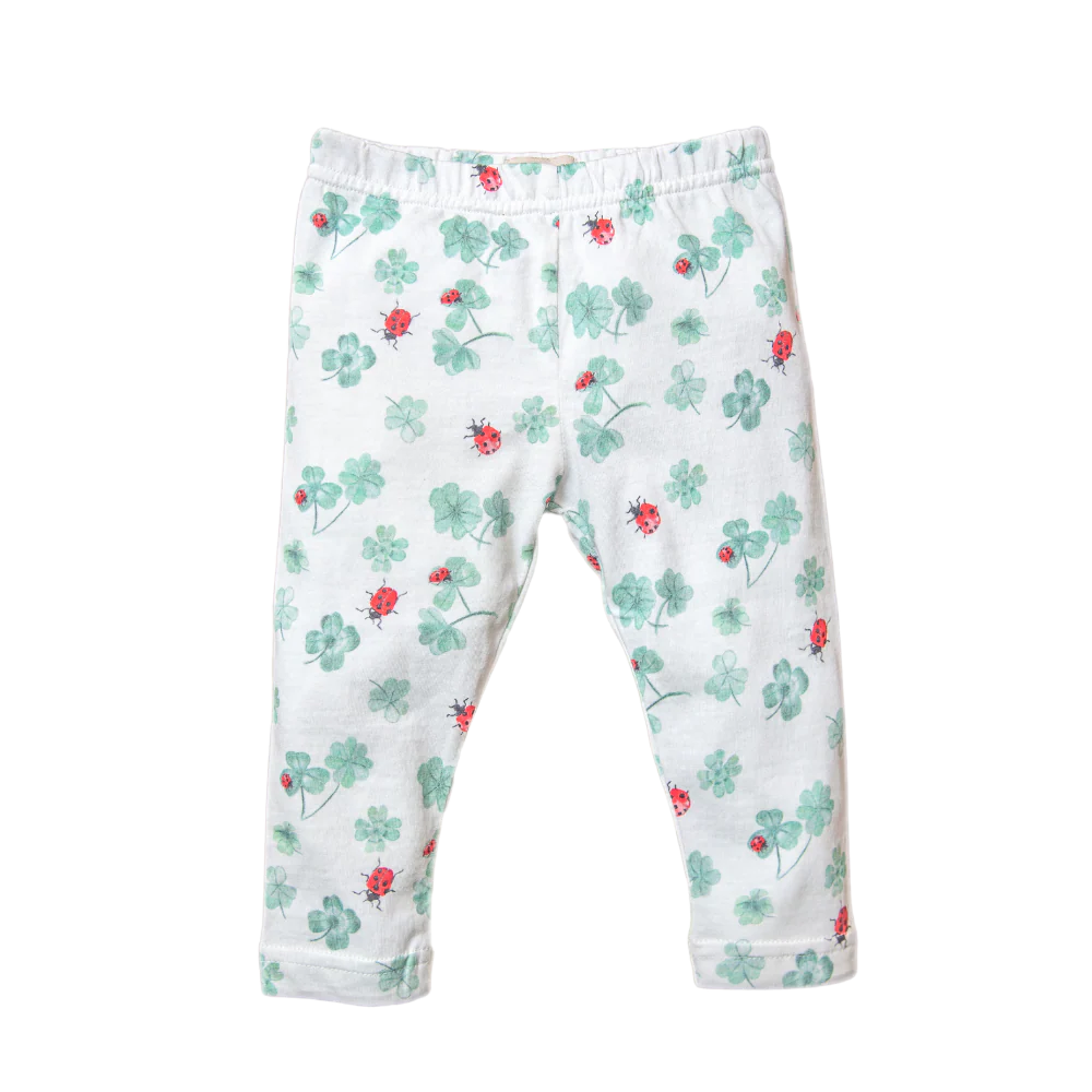 Clover jersey leggings - Marshmellow