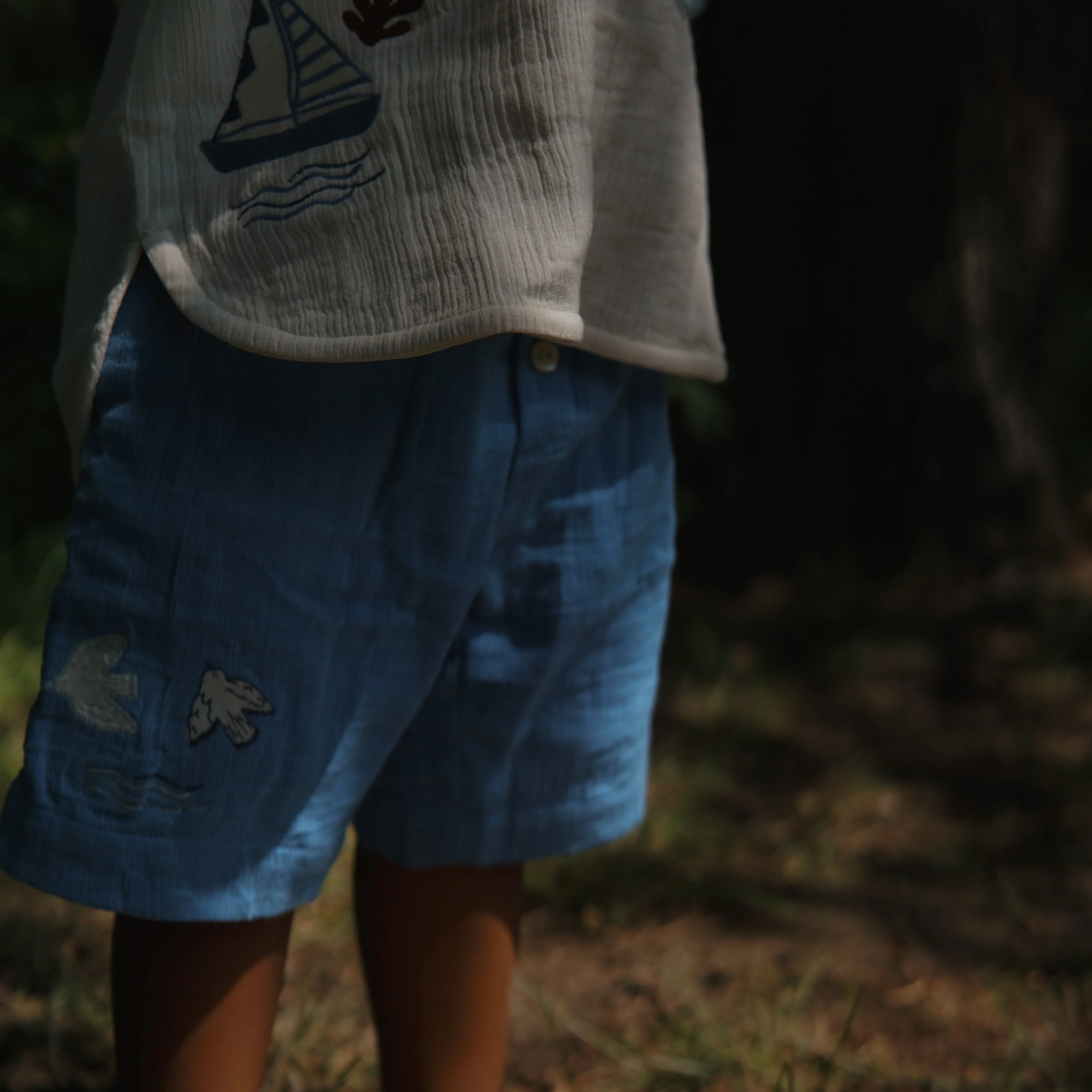 Leon shorts - Cobalt Blue