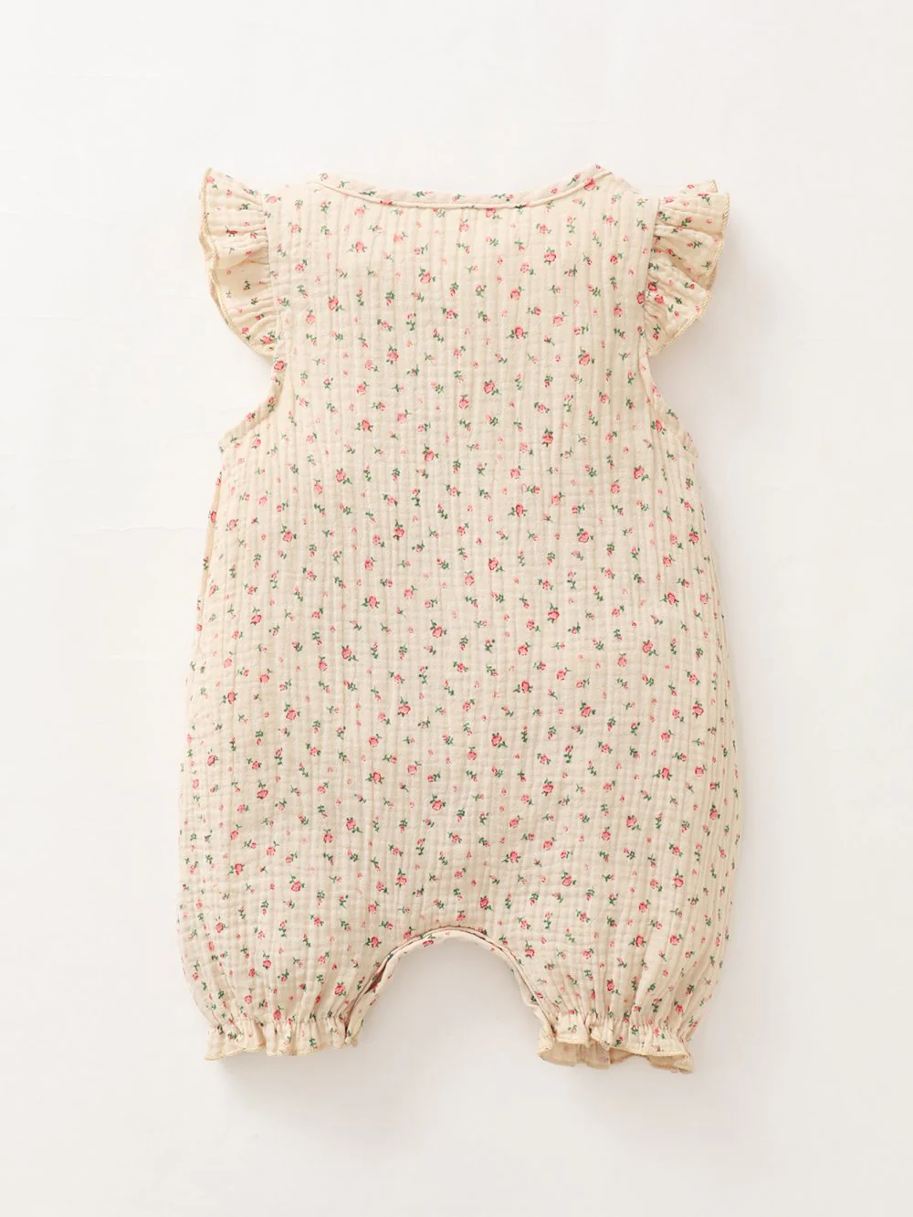 Baby girl small floral floral sleeve conjoined body Infant conjoined clothing Cheap Baby Clothes Wholesale