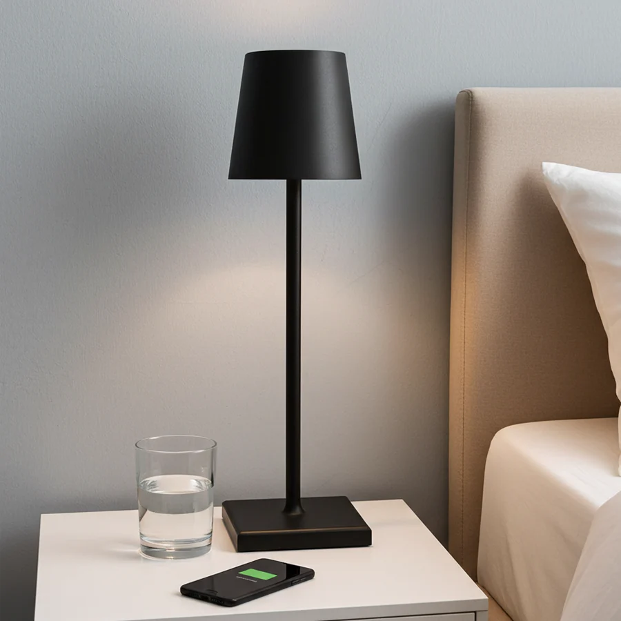 Contemporary Cordless Modern Table Lamp