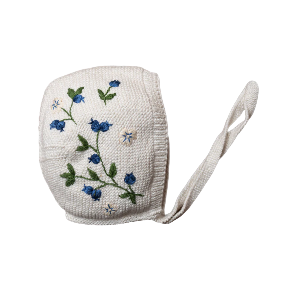 Blueberries bonnet (Cotton) - Marshmellow