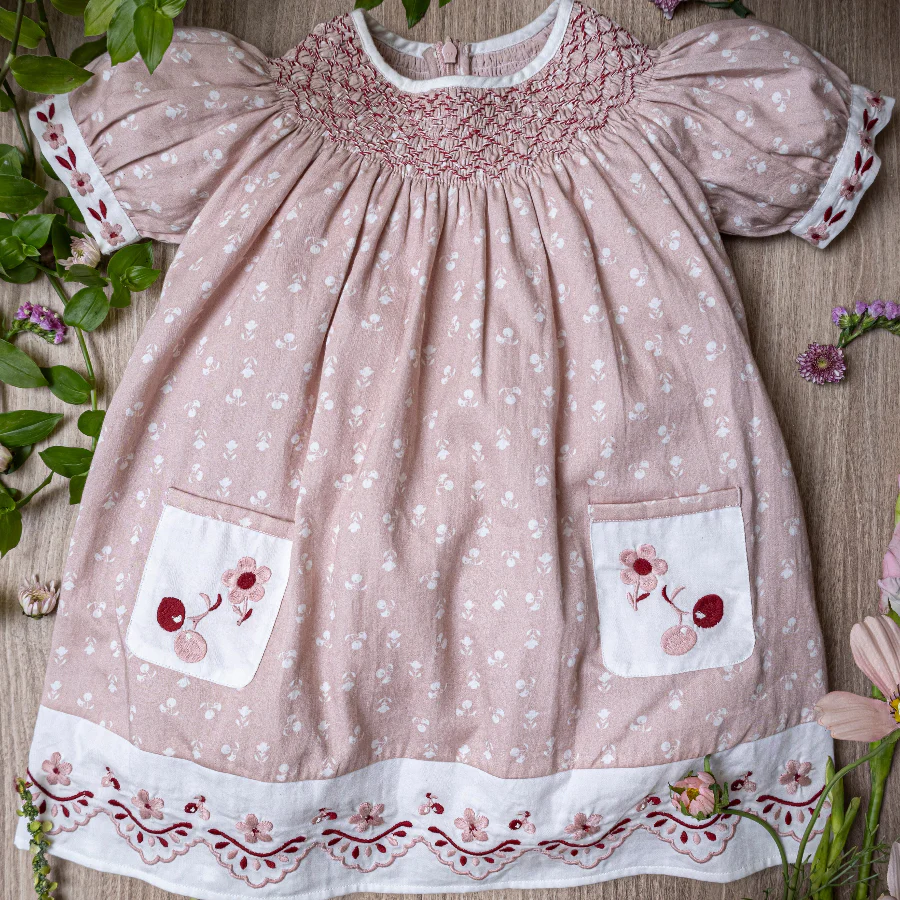 Aria dress - Soft Rose