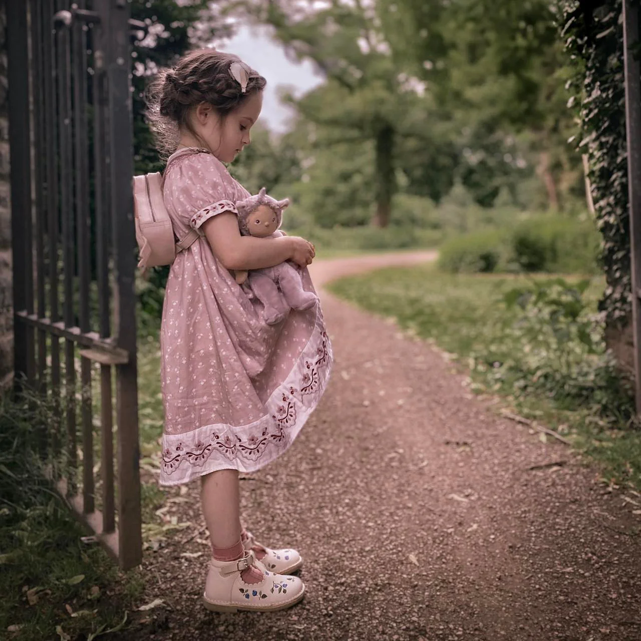 Aria dress - Soft Rose