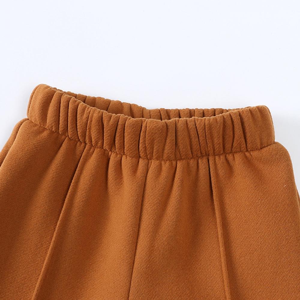 Autumn and Winter Children's Leisure Sports Hooded Sweater Set Wholesale Kids Clothing