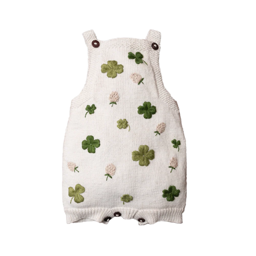 Clover romper - Marshmellow