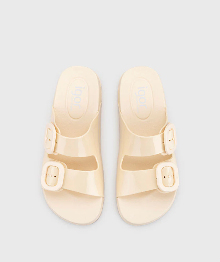 Igor Women's Habana Brillo Sandals, Marfil