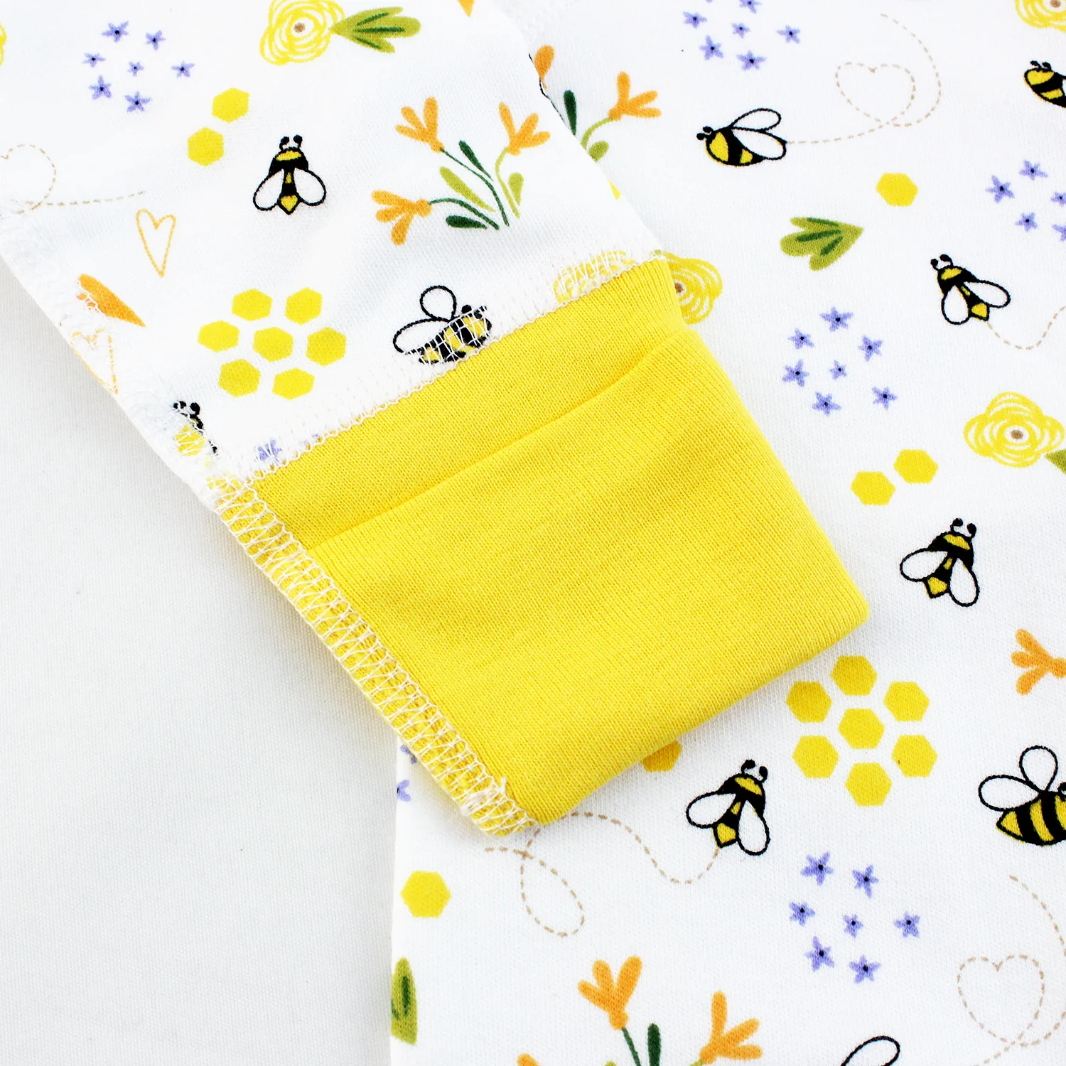 Endanzoo Organic Long Sleeve Bodysuit - BumbleBee