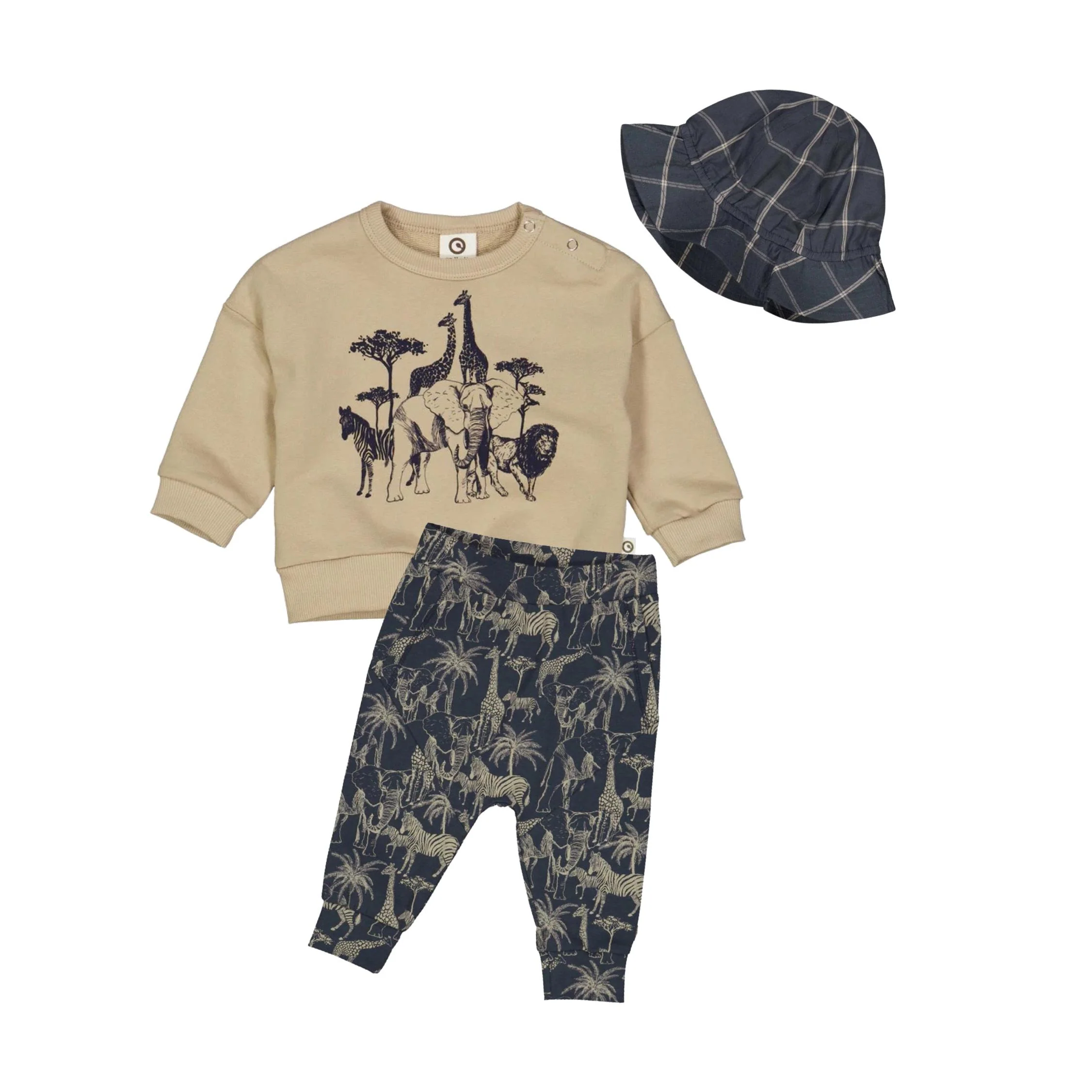 Safari Print Baby Sweatshirt