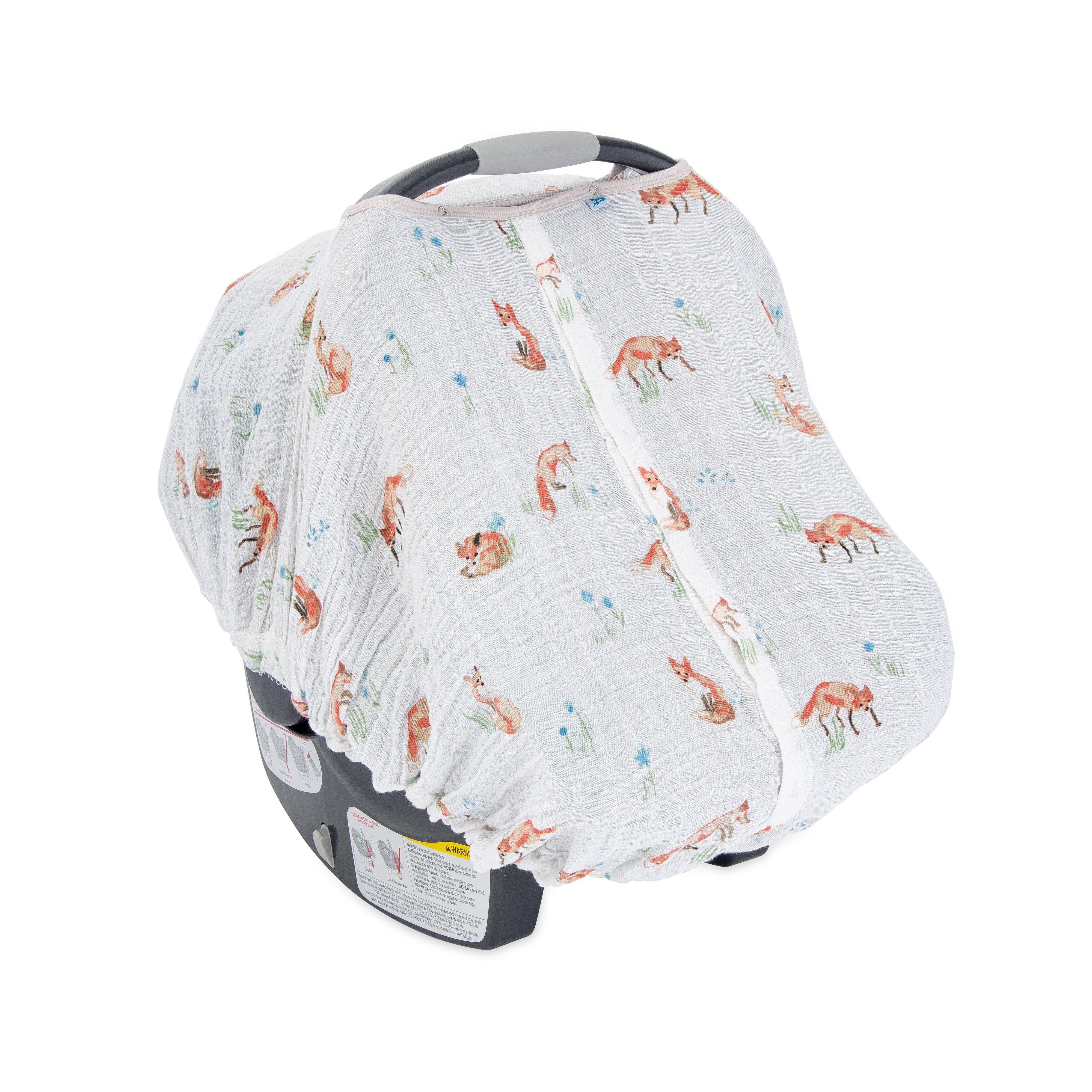 Cotton Muslin Car Seat Canopy