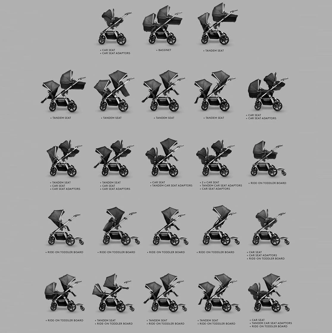 Silver Cross Wave 2019 Full Stroller