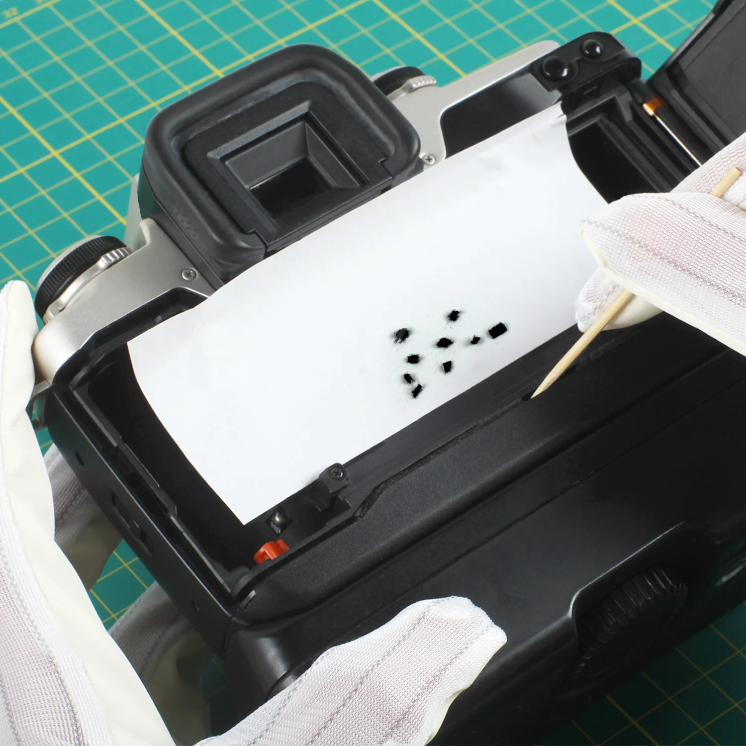 Self Adhesive Baffle Flannel 100x200x2mm Camera Panorama Film Back Graflock Back Repair Mirror Damper Light Seal Light Proof Kit