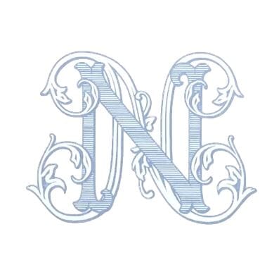 Monogrammed Trinket Dish