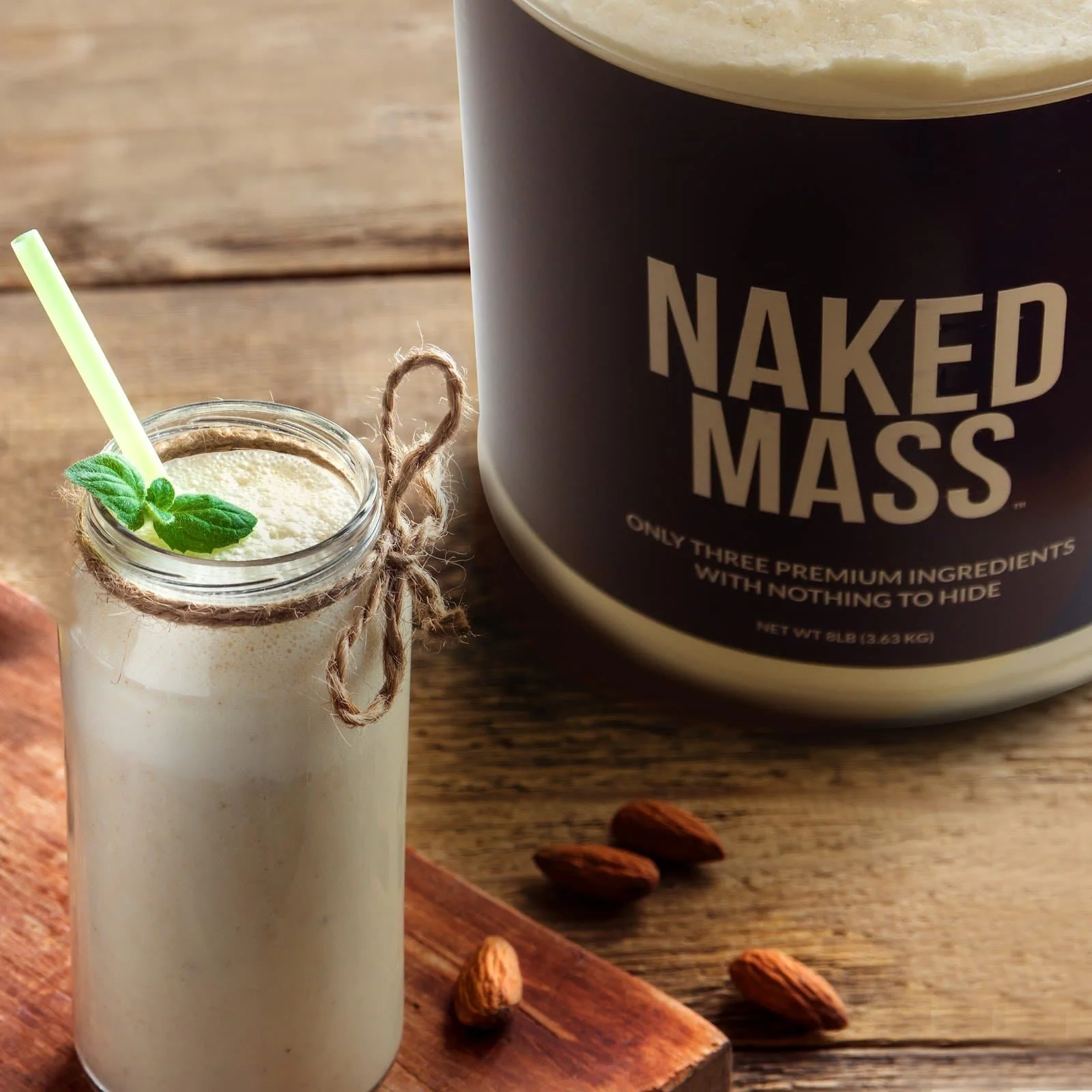 Mass Gainer Protein Supplement | Naked Mass - 8LB