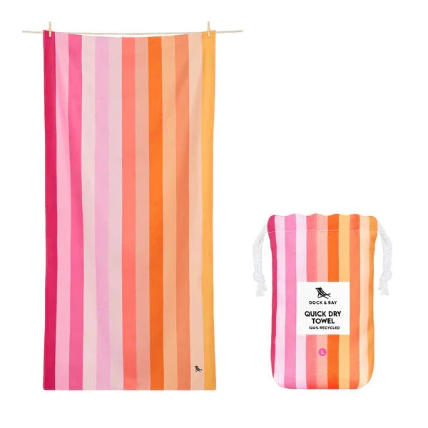 Summer Cabana Quick Dry Towel - Large