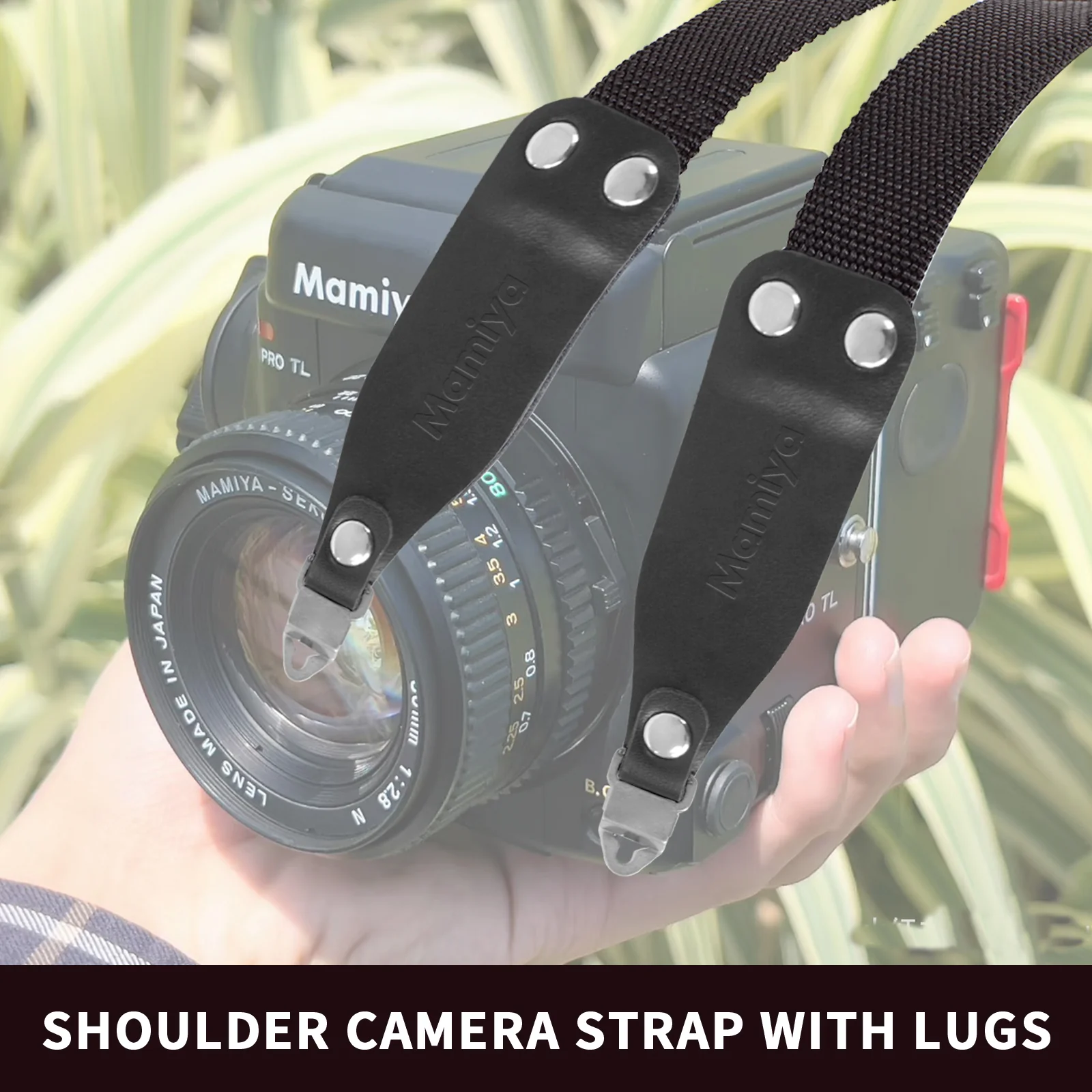Neck Shoulder Strap For Mamiya RB67 RZ67 M67 M645 C330 C220 Camera With Lugs